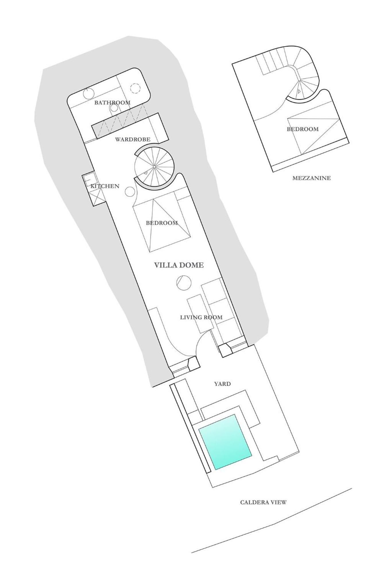 Olia Villas & Suites 이메로비글리 객실 사진