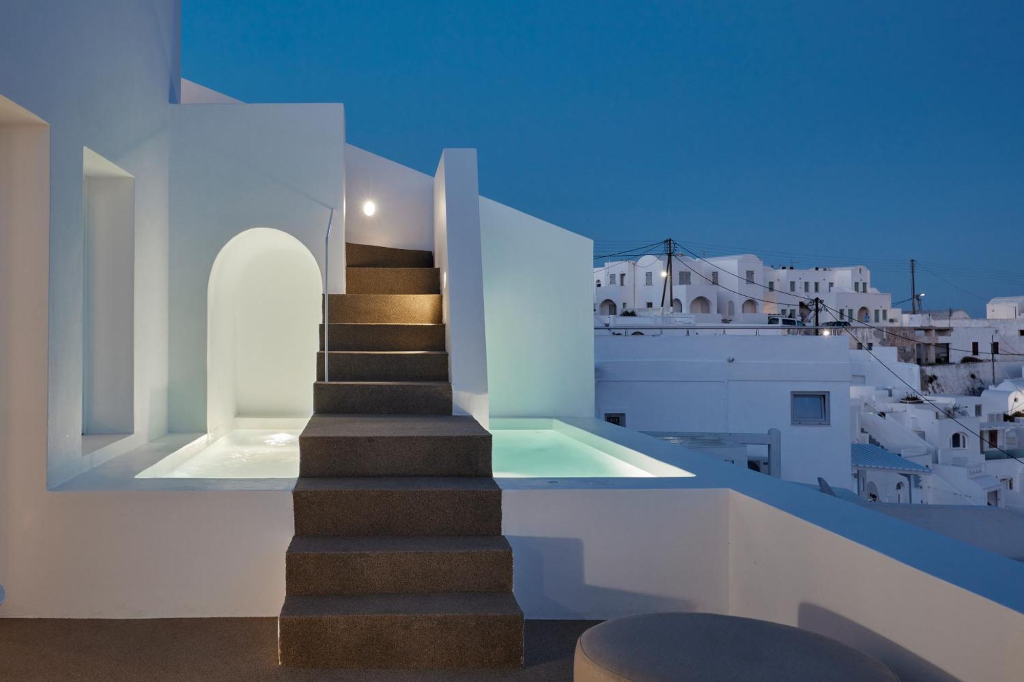 Olia Villas & Suites 이메로비글리 객실 사진